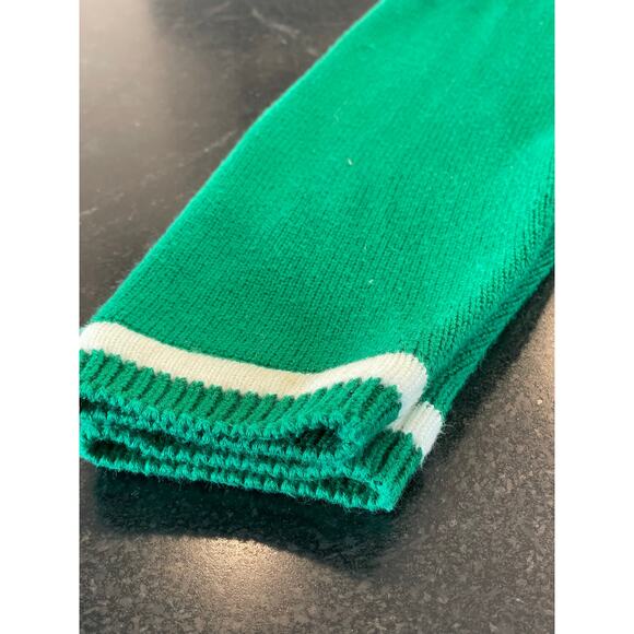 RICHARD Sport Vintage Green snowman zip cardigan Med 100% Cotton - Picture 5 of 8